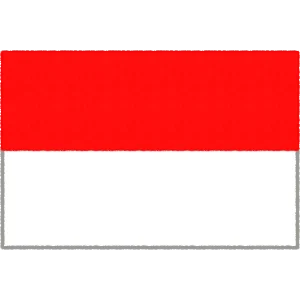 flag indonesia
