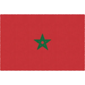 flag morocco