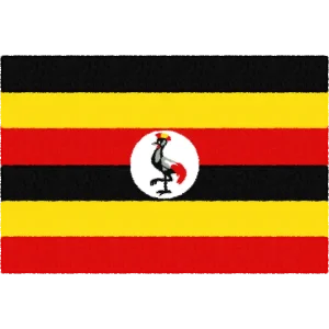 flag uganda