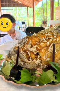 ベトナムで味わったローカル料理の焼き魚