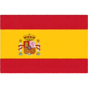 スペイン国旗のアイコン画像