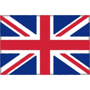 イギリス国旗のアイコン画像