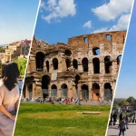 フランス・イタリア・スペインの代表的な観光地を並べたヨーロッパ旅行比較イメージ