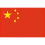 中国の国旗アイコン