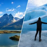 パタゴニアの山岳風景とペリト・モレノ氷河を巡る一人旅のイメージ