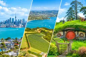 オークランドから行ける日帰り観光地4選｜ホビット村・ワイトモ・ロトルア・ワイヘキ島